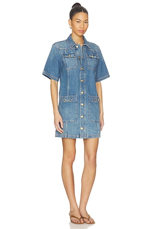 Ulla Johnson Painters Dress in Blue