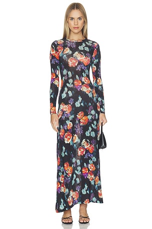 Amari Longsleeve Jersey Dress Ulla Johnson