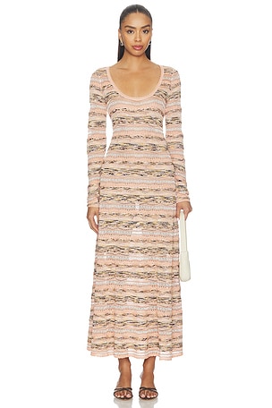 Sia Shortsleeve Knit Dress Ulla Johnson