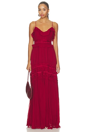 Dorothea Sleeveless Silk Gown Ulla Johnson