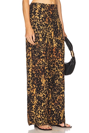 Ulla Johnson Carine High Waisted Pant in Black