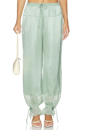 Camile Silk Cinched Pant Ulla Johnson