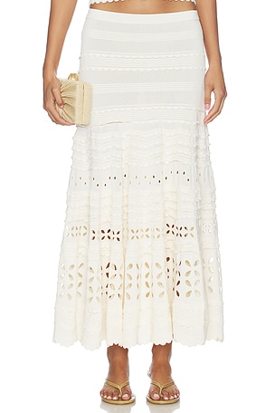 Annisa Eyelet Knit Skirt Ulla Johnson