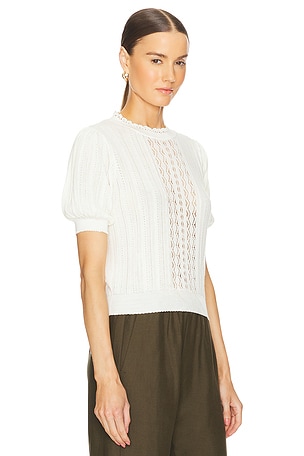 Ulla Johnson Gemma Top in Ivory