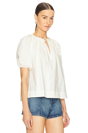 Ulla Johnson Loli Top in Ivory