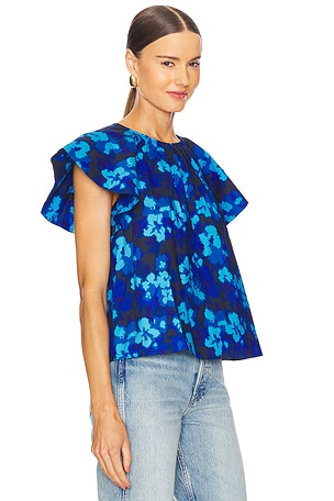 Ulla Johnson Rumi Top in Royal