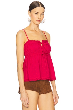 Ulla Johnson Quinn Top in Red