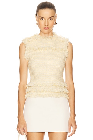 Kassi Knit Tweed Top Ulla Johnson