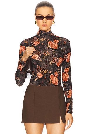 Aurelia Turtleneck Top Ulla Johnson