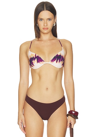 Floria Tie Bikini Top Ulla Johnson