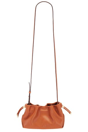 Ulla Johnson Remy Mini Soft Clutch in Brown