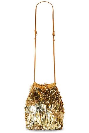 Celeste Paillette Drawstring Bag Ulla Johnson