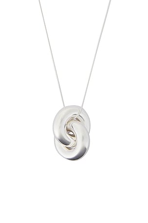 Uncommon Matters Cumulus Pendant in Metallic Silver