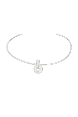 Uncommon Matters Infinity Choker in Metallic Silver