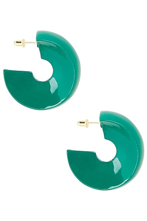 Uncommon Matters Sculpted Creole in Dark Green