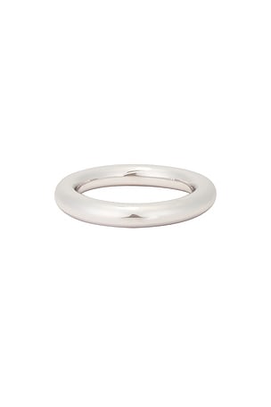 Uncommon Matters Stratus Bangle in Metallic Silver