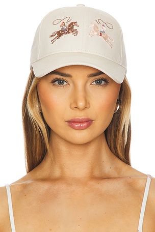 Embroidered Baseball Hat Understated Leather