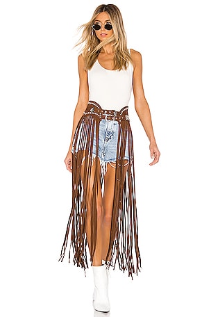 Understated Leather ★ Paris Texas Maxi Skirt Belt Paris Texas Maxi Skirt Belt | Free People