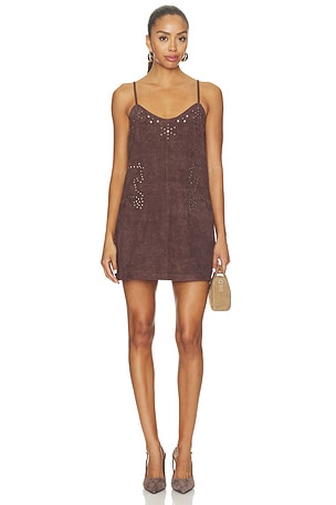Saddle Up Slip Dress Understated Leather
