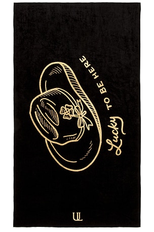 Lucky Beach Towel Understated Leather