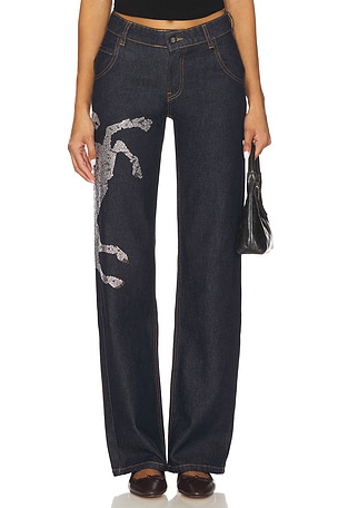 Party Horse Jean Understated Leather
