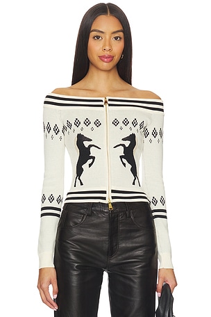 x REVOLVE Horse Girl Cardigan Understated Leather