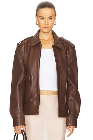 The Dream Boat Bomber Jacket Understated Leather