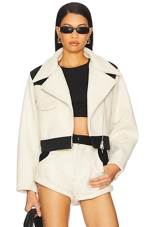 x REVOLVE Love Story Jacket Understated Leather