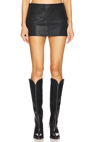 Perfect Micro Mini Skirt Understated Leather