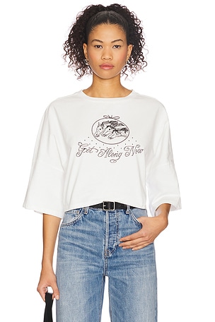 x REVOLVE Get Along Crop Top Understated Leather
