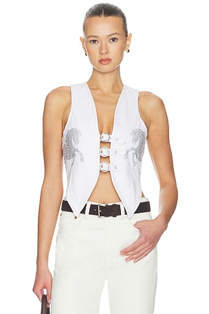 Party Horse Vest Understated Leather