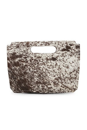 x REVOLVE Liar Clutch Understated Leather