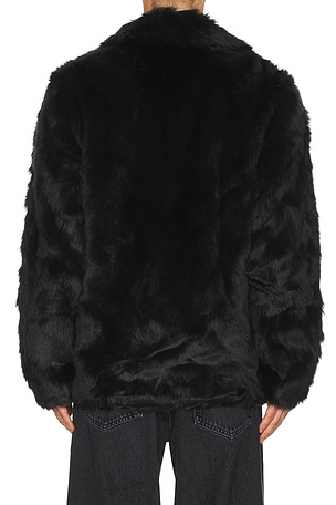 Unreal Fur Lupin Blazer in Black