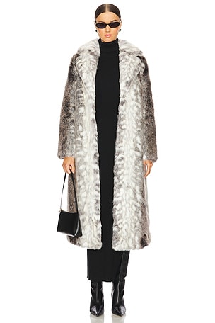 Kathmandu Faux Fur Coat Unreal Fur