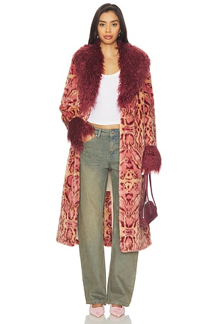 Cuvee Rose Coat Unreal Fur