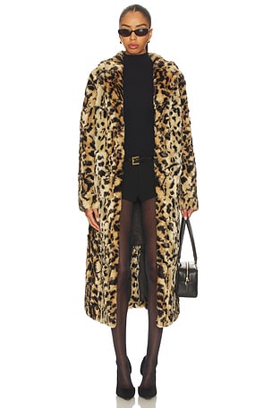 Long Song Coat Unreal Fur