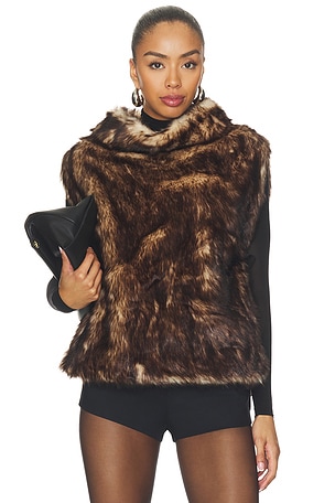 Highlander Faux Fur Vest Unreal Fur