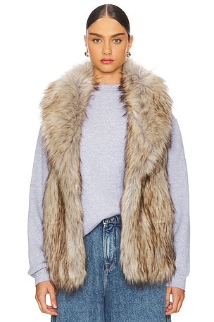 RUBICON FAUX FUR ベスト Unreal Fur