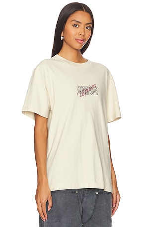 UPRISERS Persimmon Tee in Cream