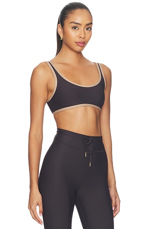 THE UPSIDE Kefi Brielle Scoop Sports Bra in Brown