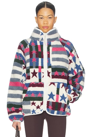 Harlow Fleece Zip Through Jacket THE UPSIDE