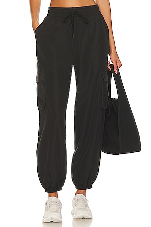 Free People X FP Movement Way Home Jogger in Black