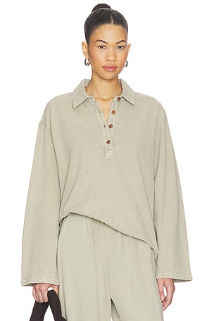 Soho Rhea Collared Top THE UPSIDE