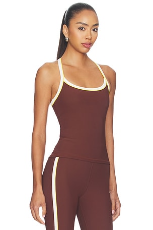 THE UPSIDE Rhythm Caleb Tank Top in Brown
