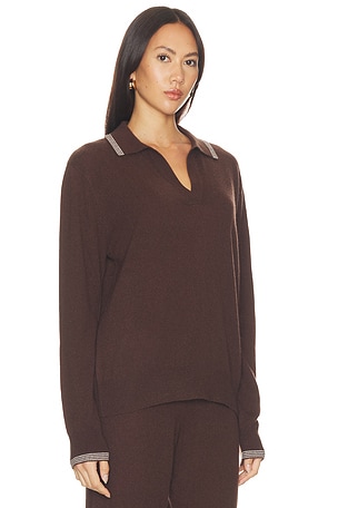 THE UPSIDE Coco Luna Knit Top in Chocolate