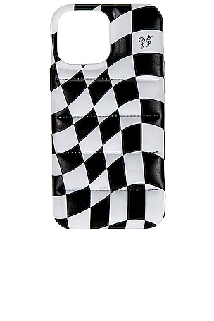 Urban Sophistication 13 Pro Max Puffer Case in Checkered | REVOLVE