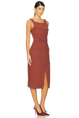 Usisi Sister Alexa Dress in Brown