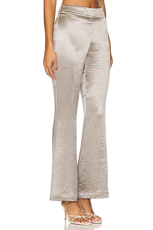 Usisi Sister Georgia Trouser in Metallic Silver