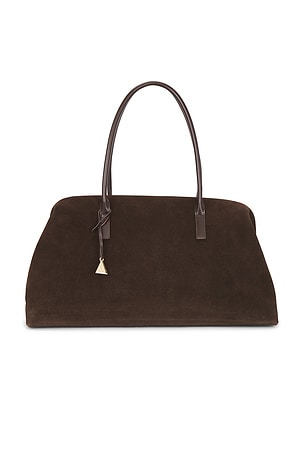 Espresso Suede Club Bag VERAFIED