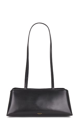 VERAFIED Gold Noir Éclair Bag in Black